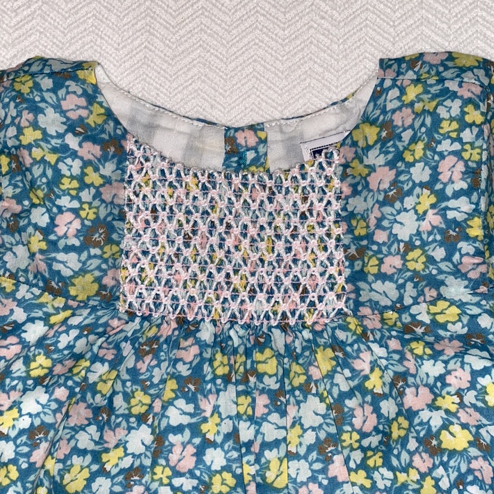 Janie and Jack Liberty Print dress 3-6months